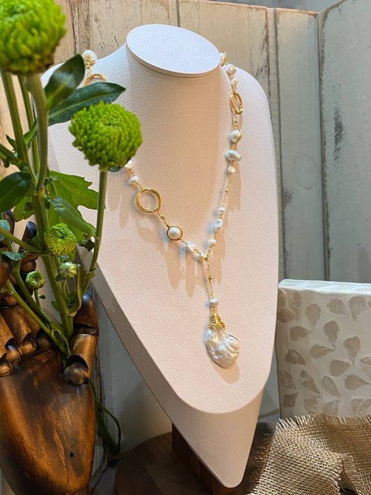 Necklace, Baroque Pearl