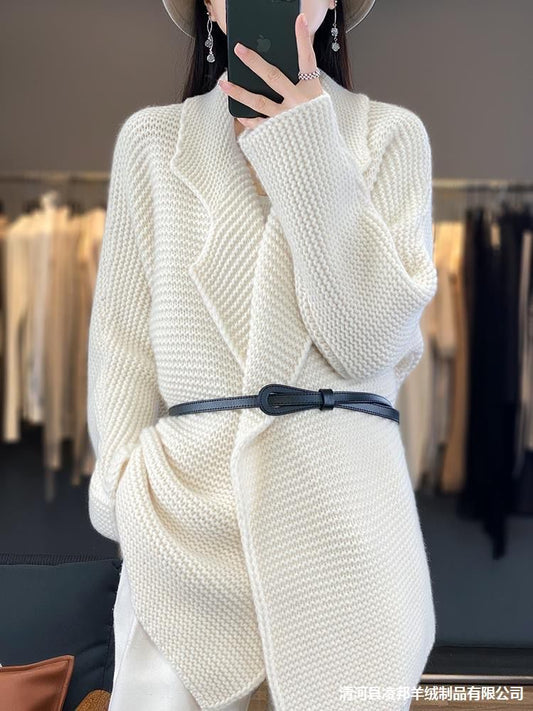 Cardigan, Long Sleeved, 100% Cashmere